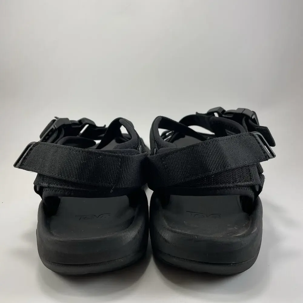 Teva Hurricane Verge Strappy Hiking Sandals Mens Size 13 Black Adjustable Water